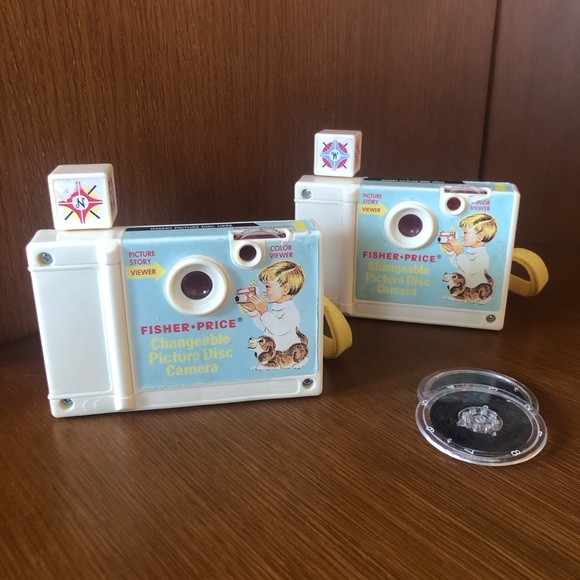 2 Fisher Price Changeable Picture Camera Toys✨ Includes 2 Disks ✨ Kids - Picture 5 of 8